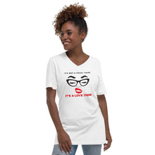 Load image into Gallery viewer, It&#39;s A Love Thing V-Neck T-Shirt
