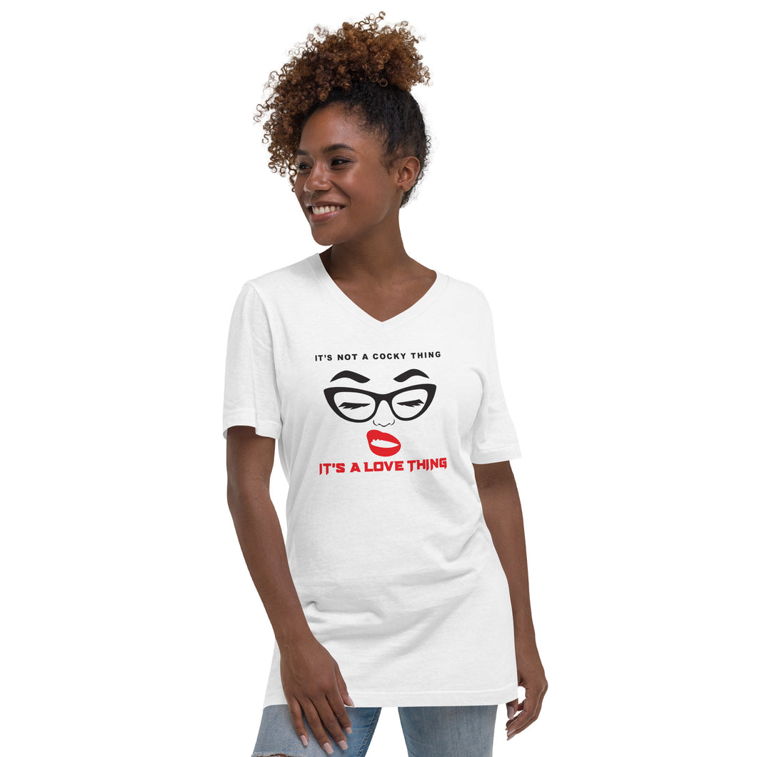 It's A Love Thing V-Neck T-Shirt